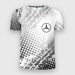 Футболка спортивная мужская Mercedes-Benz, цвет: 3D-принт
