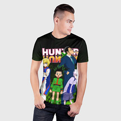 Футболка спортивная мужская Hunter x Hunter, цвет: 3D-принт — фото 2