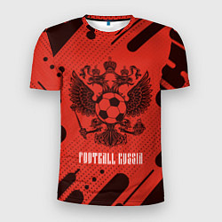 Футболка спортивная мужская FOOTBALL RUSSIA Футбол, цвет: 3D-принт