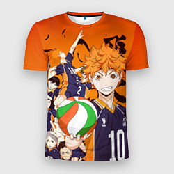 Мужская спорт-футболка ВОЛЕЙБОЛ!! HAIKYUU!!