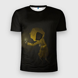 Футболка спортивная мужская Little Nightmares В Темноте, цвет: 3D-принт