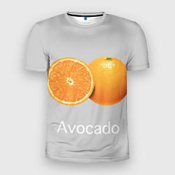 Футболка спортивная мужская Orange avocado, цвет: 3D-принт