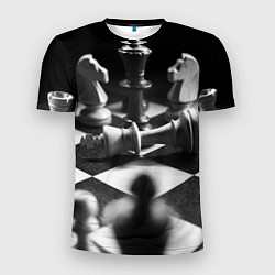 Футболка спортивная мужская Шахматы, цвет: 3D-принт