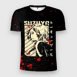 Футболка спортивная мужская Сузуя Токийский гуль, цвет: 3D-принт