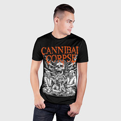 Футболка спортивная мужская Cannibal Corpse, цвет: 3D-принт — фото 2