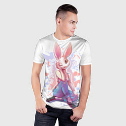 Футболка спортивная мужская BEASTARS, Хару, цвет: 3D-принт — фото 2