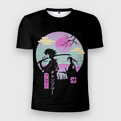 Футболка спортивная мужская Samurai, цвет: 3D-принт