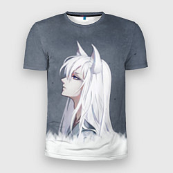 Футболка спортивная мужская Демон-лис Томоэ, цвет: 3D-принт