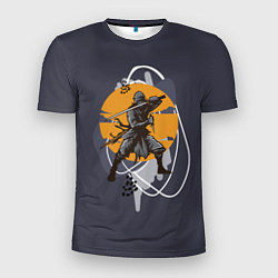 Футболка спортивная мужская Ниндзя, цвет: 3D-принт