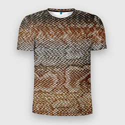 Мужская спорт-футболка Snake skin