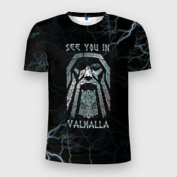 Футболка спортивная мужская See you in Valhalla, цвет: 3D-принт