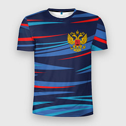 Мужская спорт-футболка РОССИЯ RUSSIA UNIFORM