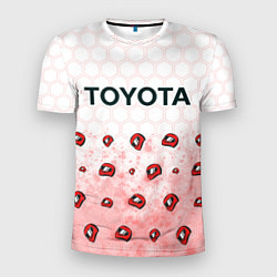Футболка спортивная мужская Тойота - Racing Паттерн, цвет: 3D-принт