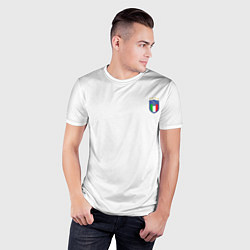 Футболка спортивная мужская Сборная Италии, цвет: 3D-принт — фото 2