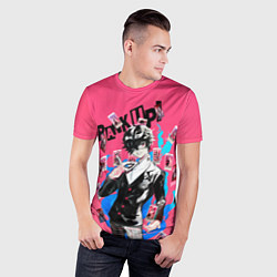 Футболка спортивная мужская Амамия, цвет: 3D-принт — фото 2