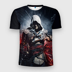 Футболка спортивная мужская Assassins Creed 4: Black Flag, цвет: 3D-принт