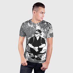 Футболка спортивная мужская Отдых, цвет: 3D-принт — фото 2