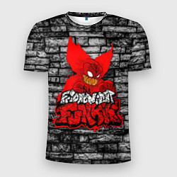Футболка спортивная мужская Friday Night Funkin TrickyWall, цвет: 3D-принт