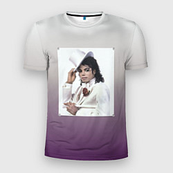Мужская спорт-футболка Майкл Джексон навсегда