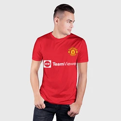 Футболка спортивная мужская Роналду Манчестер Юнайтед, цвет: 3D-принт — фото 2