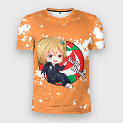 Футболка спортивная мужская Yachi Hitoka Haikyu Волейбол Z, цвет: 3D-принт