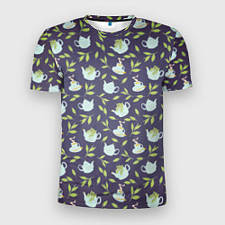 Мужская спорт-футболка Чай с мятой