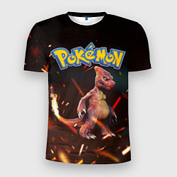 Футболка спортивная мужская Charizard Pokemon Z, цвет: 3D-принт