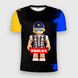 Футболка спортивная мужская ROBLOX РОБЛОКС Z, цвет: 3D-принт
