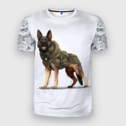 Мужская спорт-футболка Служебная собака К9 K9