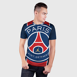 Футболка спортивная мужская Paris Saint-Germain PSG, цвет: 3D-принт — фото 2