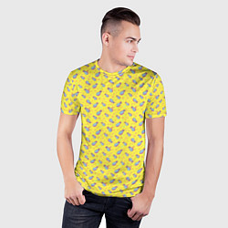 Футболка спортивная мужская Pineapple Pattern, цвет: 3D-принт — фото 2