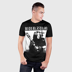 Футболка спортивная мужская BURZUM Бурзум, цвет: 3D-принт — фото 2