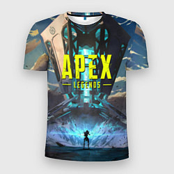 Футболка спортивная мужская APEX Legends boom, цвет: 3D-принт