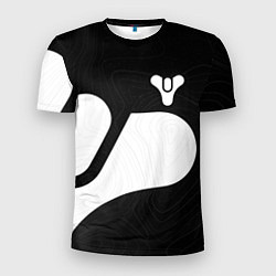 Мужская спорт-футболка DESTINY 2 LOGO WHITE