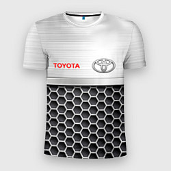 Мужская спорт-футболка Toyota Стальная решетка