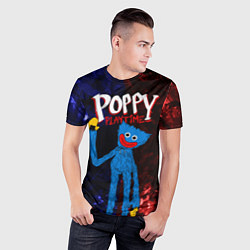 Футболка спортивная мужская Poppy Playtime, цвет: 3D-принт — фото 2