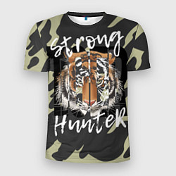 Мужская спорт-футболка Strong tiger
