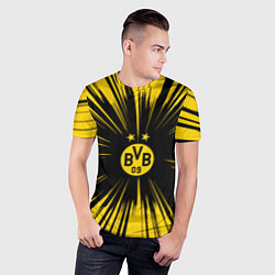 Футболка спортивная мужская Borussia Dortmund Crush Theme, цвет: 3D-принт — фото 2