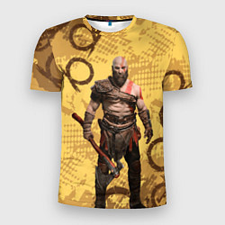 Мужская спорт-футболка God of War Kratos Год оф Вар Кратос
