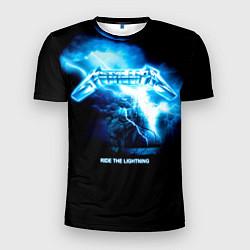 Футболка спортивная мужская Ride the Lightning Metallica, цвет: 3D-принт
