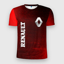 Мужская спорт-футболка RENAULT - Глитч