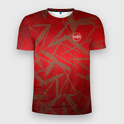 Футболка спортивная мужская Бардак Red-Gold Theme, цвет: 3D-принт