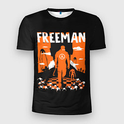 Футболка спортивная мужская Walkin Freeman, цвет: 3D-принт