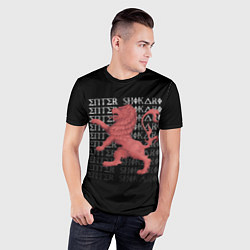 Футболка спортивная мужская Enter Shikari Lion, цвет: 3D-принт — фото 2