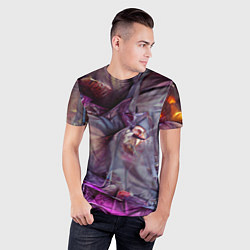 Футболка спортивная мужская Чародей, цвет: 3D-принт — фото 2