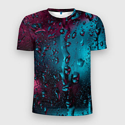 Футболка спортивная мужская Ностальгия фиолетового дождя, цвет: 3D-принт