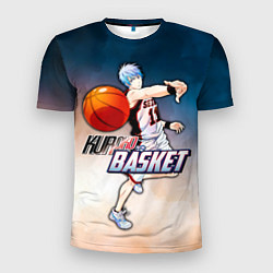 Футболка спортивная мужская Kuroko no basket Kuroko Tetsuya, цвет: 3D-принт