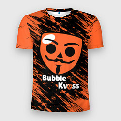 Футболка спортивная мужская БАБЛ КВАС - BUBBLE KVASS ИГРА, цвет: 3D-принт