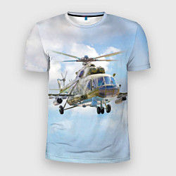 Мужская спорт-футболка Многоцелевой вертолёт МИ-8