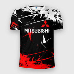 Футболка спортивная мужская Mitsubishi Sport Auto, цвет: 3D-принт